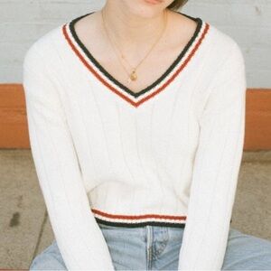 Brandy Melville Nicole Cable knit Sweater